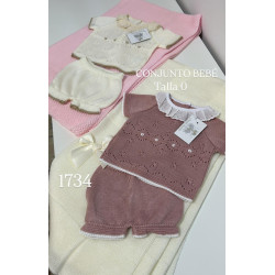 Conjunto bebé talla0, con...