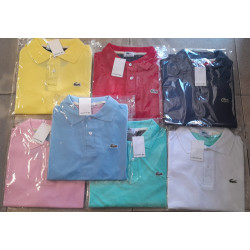 Polos de algodón 100%.