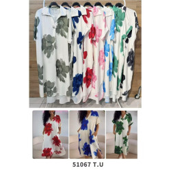 Vestido curvy estampado...