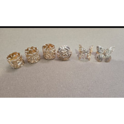 Anillos dorados para pañuelos
